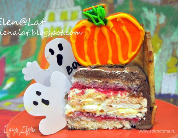 Вот такой он в разрезе, он безумно вкусный)))) Приятного аппетита!!!!
