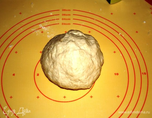 Вымешиваем примерно 10 минут вот до такого состояния.