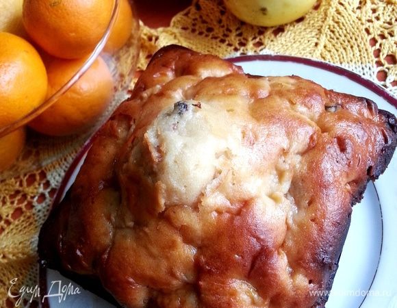 Большому кексику пришлось помочь выскочить (форма тонкая!)