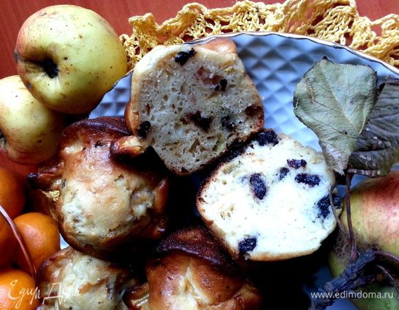 Разрезаем "яблочко" пополам...