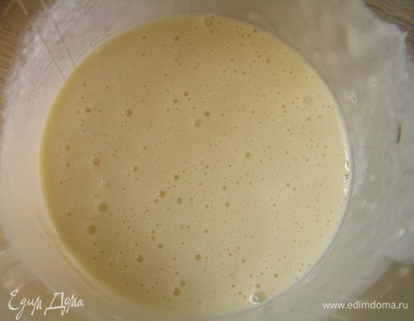 добавить масло и перемешать.