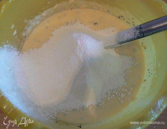 Муку просеять с разрыхлителем