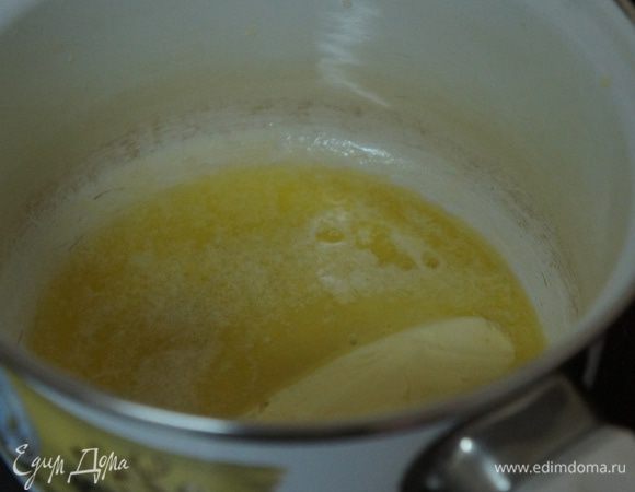 2. Растопить сливочное масло.