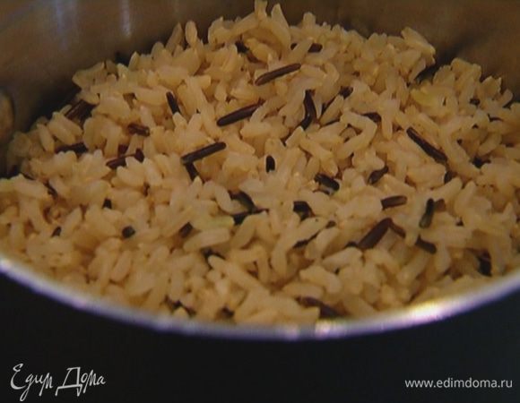 Рис отварить до готовности.