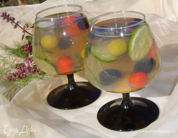 Вот и готов наш хмельной салат!