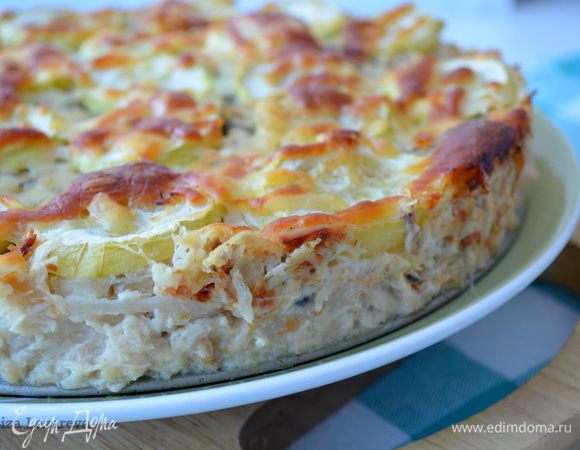 Затем я увеличила температуру до 220 градусов и подпекла еще 10 минут на самом верху духовки! Получилась вот такая суперская корочка! 