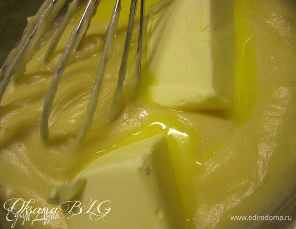 Добавить 100. г сливочного масла, перемешать. Охладить.