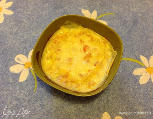 Гратен готов!  Я подаю его слегка остывшим с красным мясом (телятина, говядина).