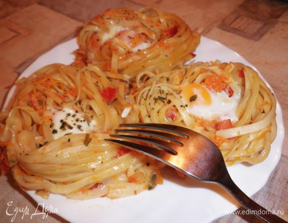 При подаче можно посыпать свежей зеленью.