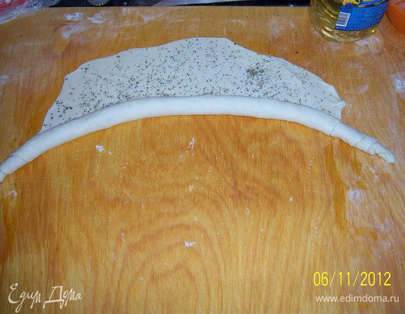 ...свернуть в рулет