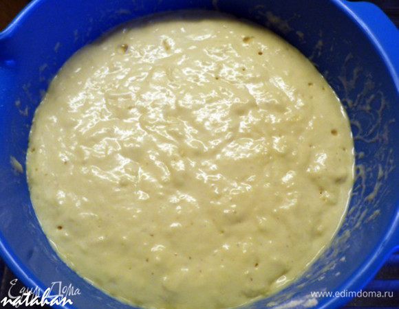 Тесто увеличилось в 2 раза - значит готово.