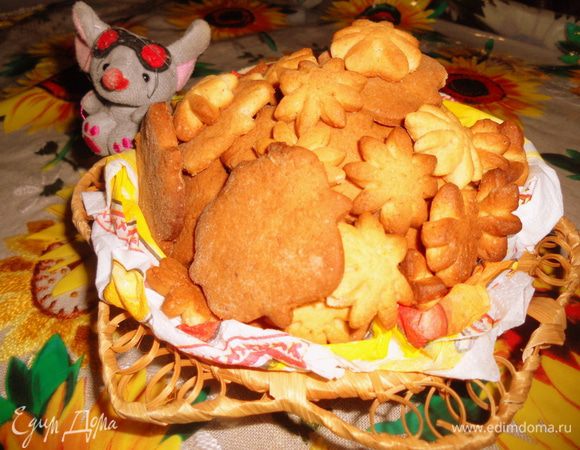 Вот такое печенье, приятного чаепития...