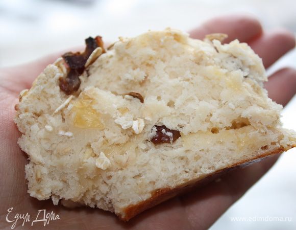 Вот он,чудесный хлебушек в разрезе)))))) Приятного аппетита!!!