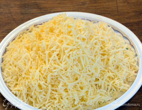 Натрем сыр.