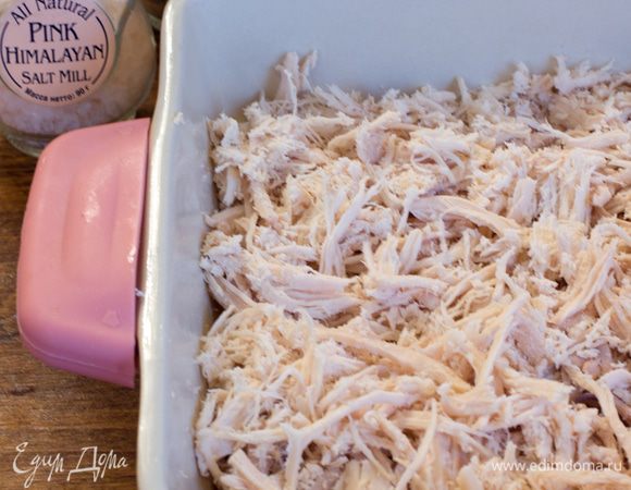 След.слой - курица.