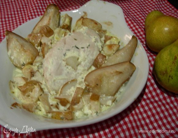 Подаем, украсив веточками тимьяна или по Вашему вкусу. Приятного аппетита)