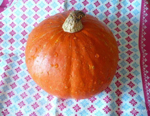 Такая вот тыковка у меня была. 