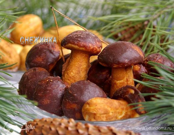 Красивые и вкусные грибочки с шоколадной шляпкой! 
