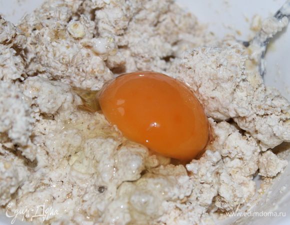 яйцо. Все перемешать. 
