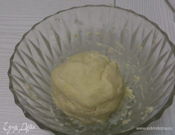 Сформировать комок теста.