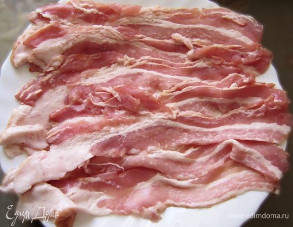 Подготовить бекон.