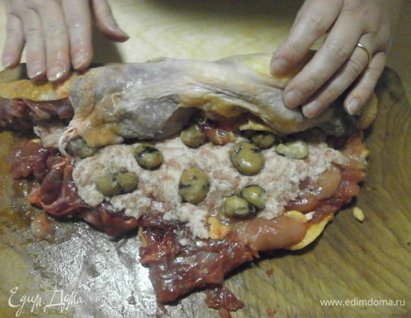 Заворачиваем рулет