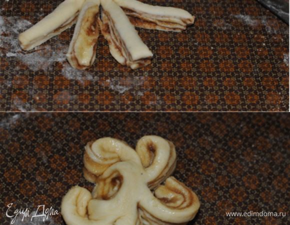 Если сделать 4 надреза, получится цветочек (забыла сделать фото с 4 надрезами).