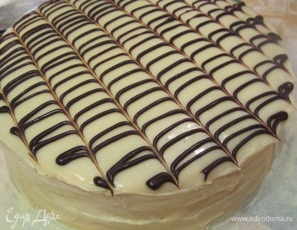 Зубочисткой делаем прямые линии.