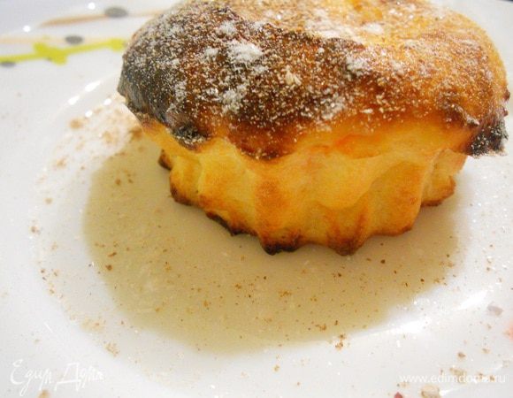 Выпекайте при температуре 165°C около 15–20 минут до появления золотистой корочки. Приятного аппетита.