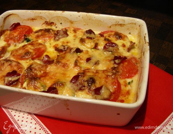 Подаем его в качестве гарнира или как самостоятельное овощное блюдо. Приятного аппетита)) 