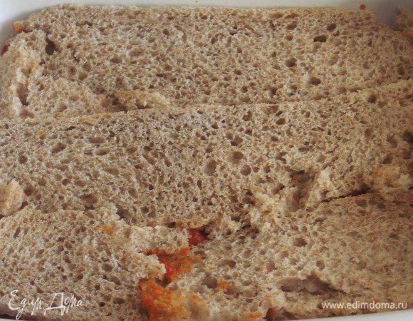 слой хлеба......