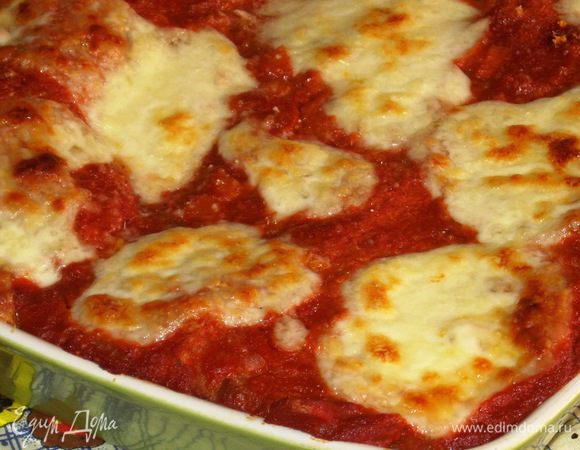 Запекать в разогретой до 180°С духовке около 20 минут.Приятного аппетита:)