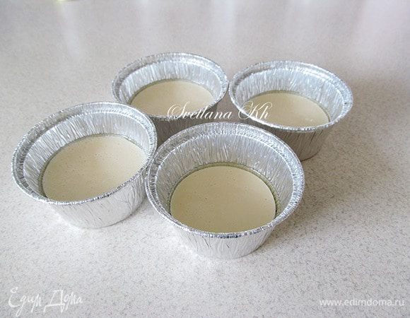 А это формы из фольги.