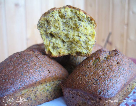 А это я делала с добавлением лимонной цедры и мака