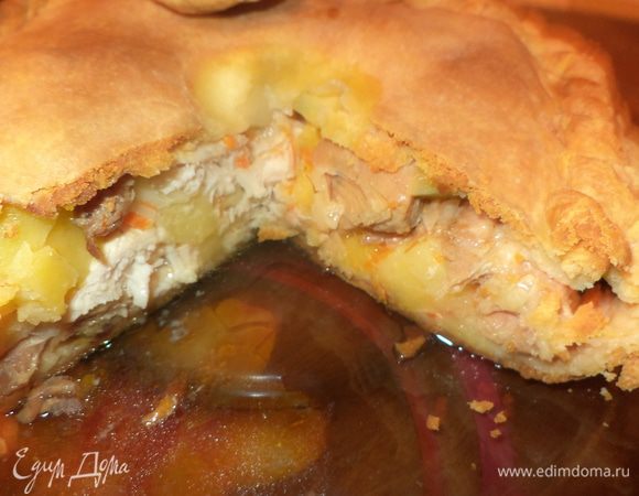 А вот такие мы в разрезе! Ну очень вкусно и сочно!