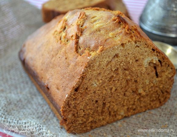 Кекс выпекается при температуре 160 гр 40-45 минут.  
Медовые кексы отлично хранятся, а на второй день становятся еще вкуснее! Готовый кекс можно посыпать пудрой или помазать сахарной глазурью, но я оставила как есть, он и так идеален!