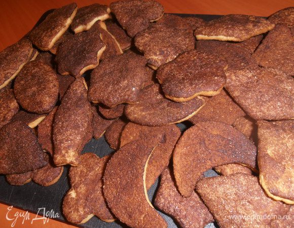 Получается целая гора ароматного печенья!