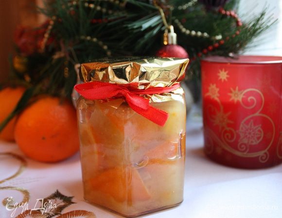 Вот такую "подарочную" баночку я сделала для своей подружки.