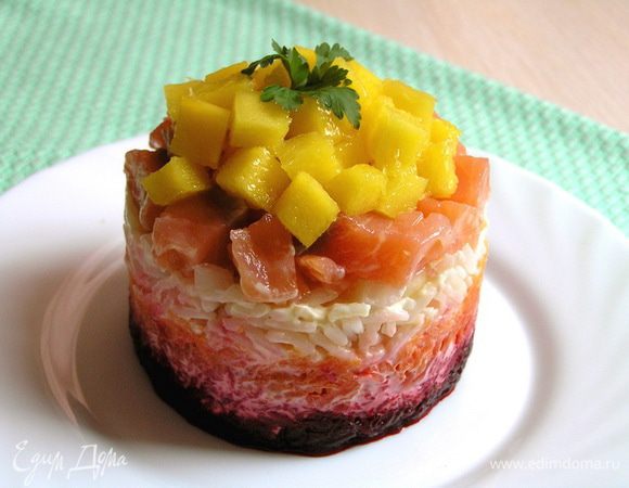 Вот такая красота получилась! Приятного аппетита! :)