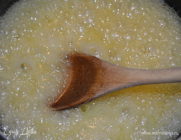 получается вот такая густая карамель