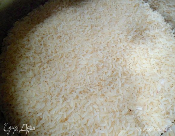 слой риса большой