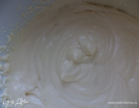 Творог взбить миксером
