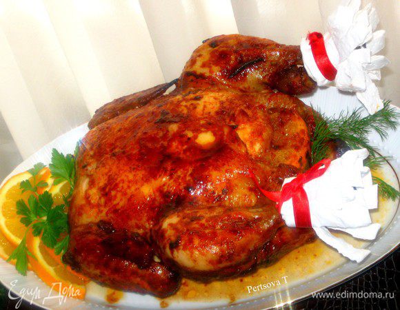 Для этого нам понадобится небольшая курица весом около 1кг.
