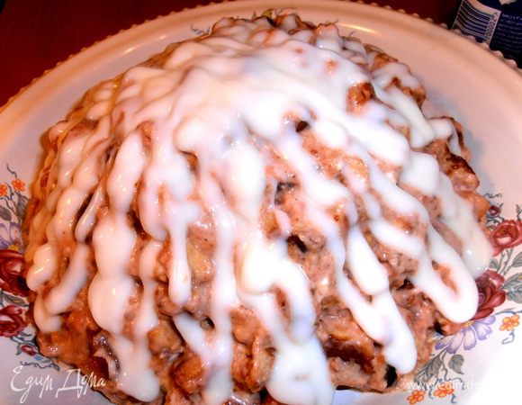 Сразу не советую пробовать...,самый вкусный он будет через сутки,но,в крайнем случае,пусть ночь пропитается...