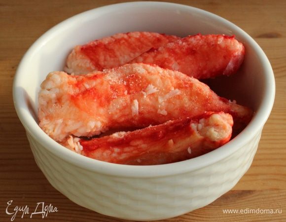 Из фаланг удалить хитиновые пластинки.