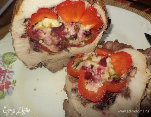 Ну а теперь не без удовольствия начинаем резать наше мясо!!!