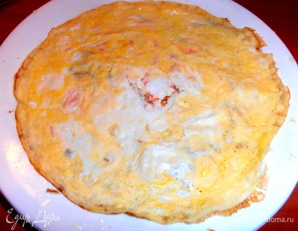 Даём ему схватиться на небольшом огне(корочка в данном случае НЕ НУЖНА!)