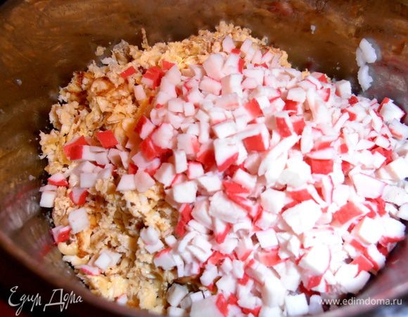 Отправляем к салату.