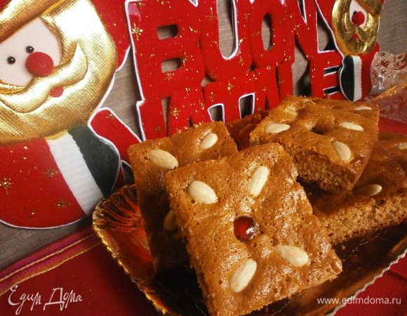 Угощаемся вкусной коврижкой с пьянящим запахом специй! Всем счастливого Рождества и с Новым Годом!!!!