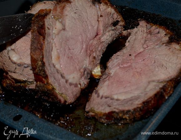 Порежем на куски и подаем к столу.